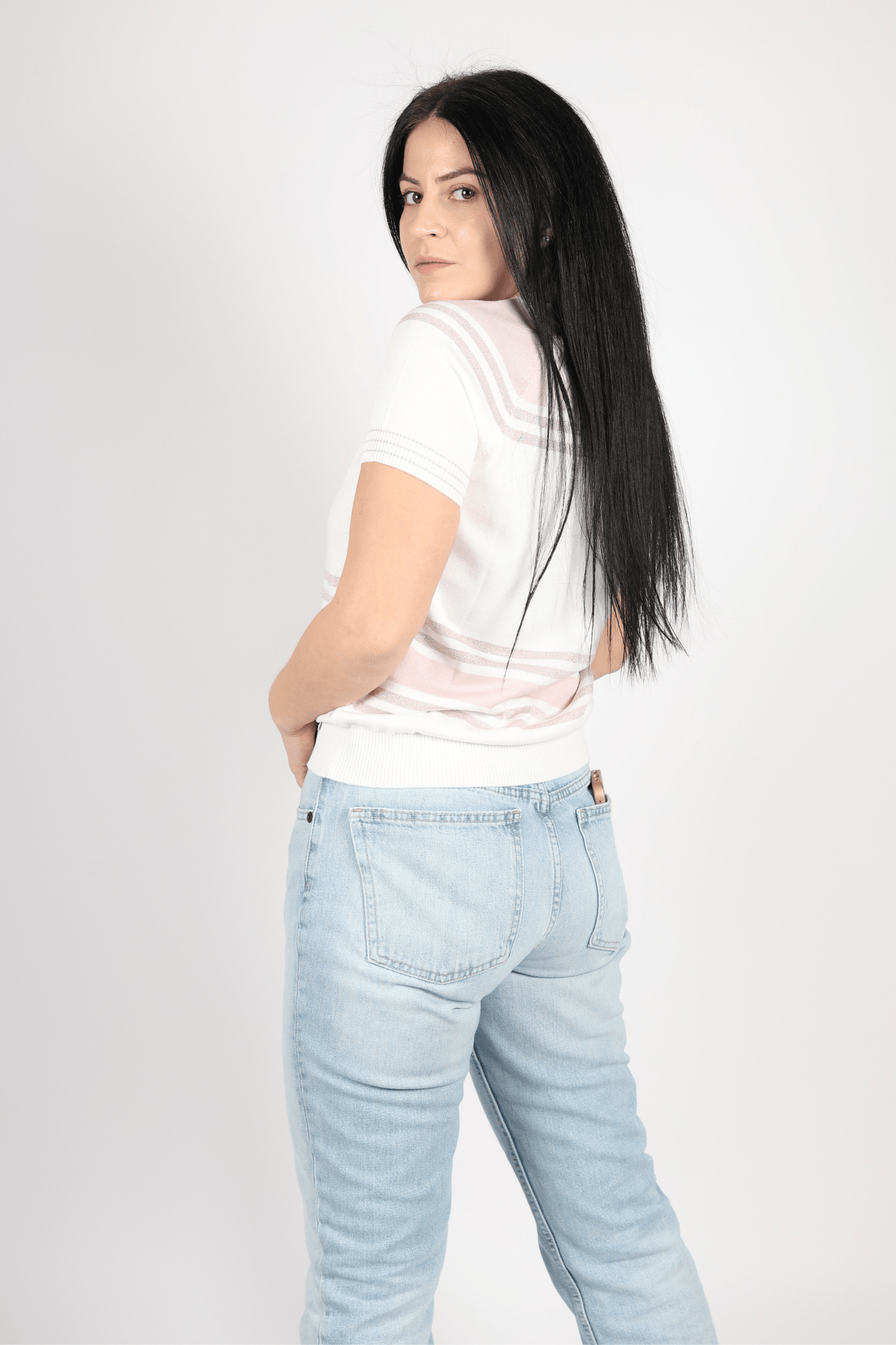 Дамска Тениска, Розов Roberto Fashion Store T-shirt FETHPI01S S - M