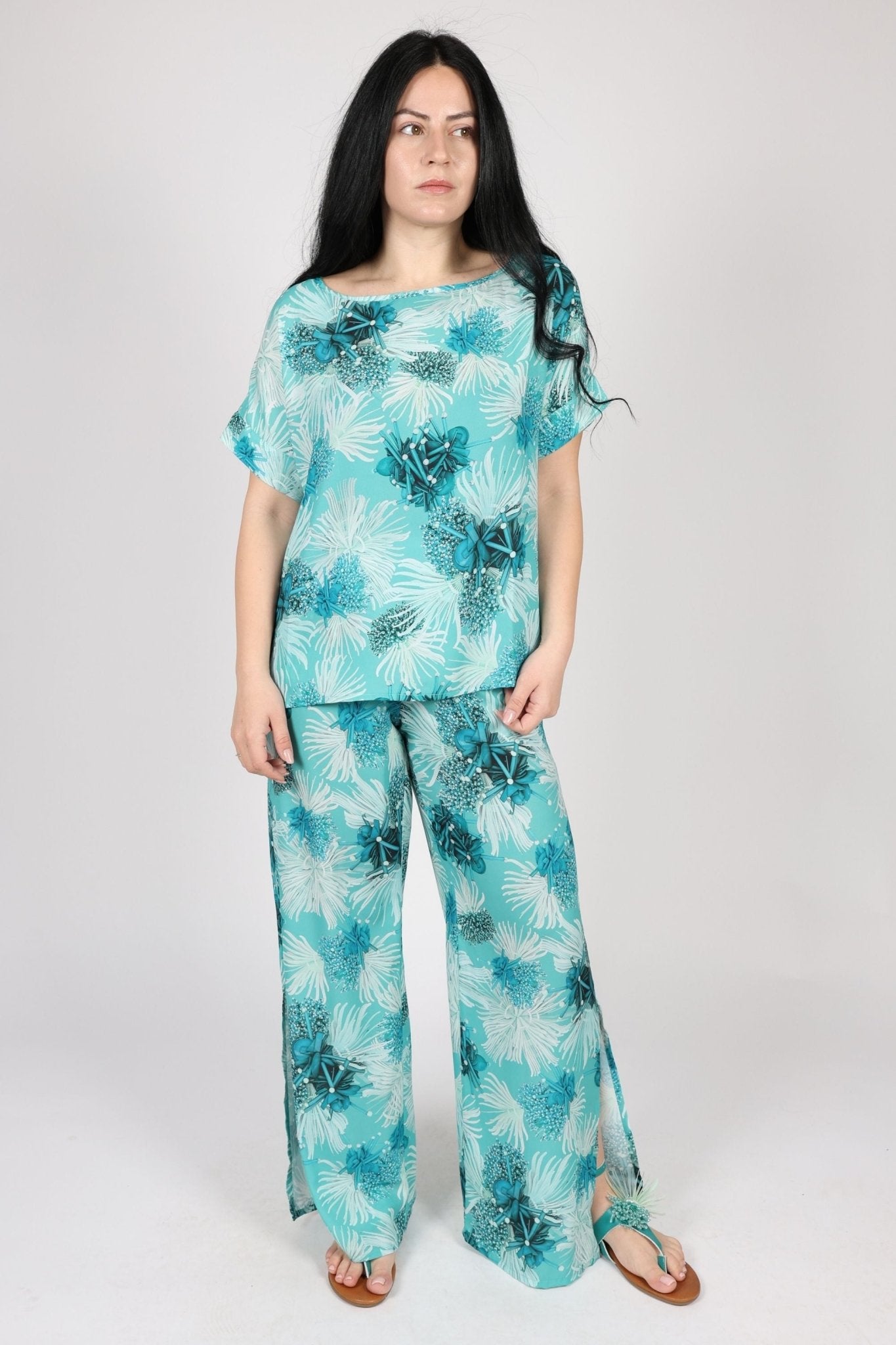 Дамска Тениска, Зелен