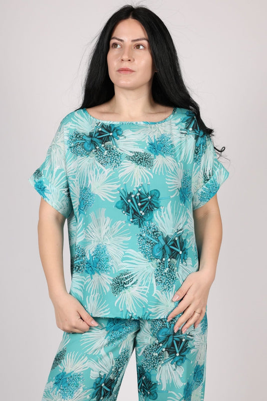 Дамска Тениска, Зелен