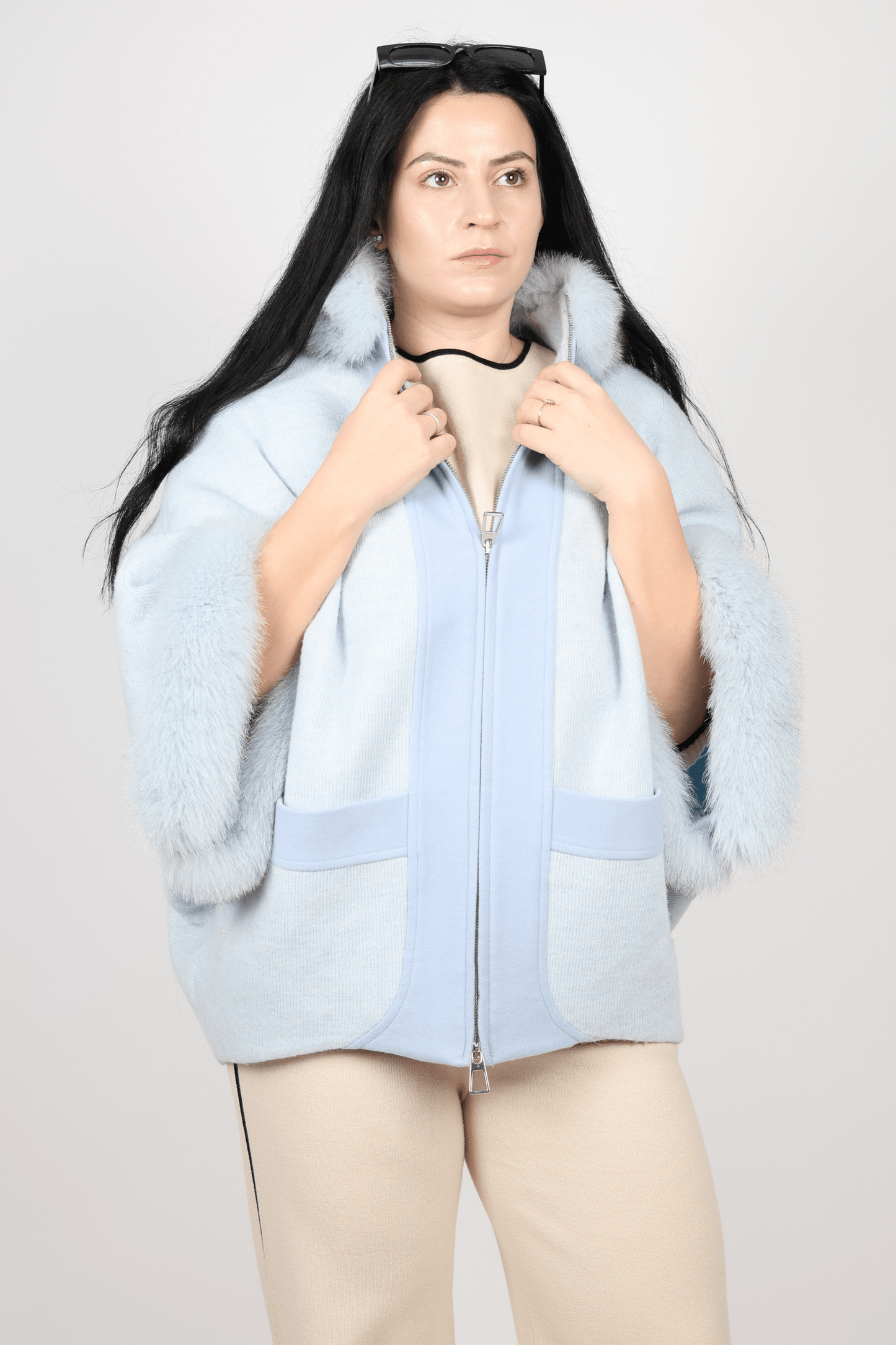 Дамска Жилетка, Бежов & Син Roberto Fashion Store Cardigan 40 EU Blue