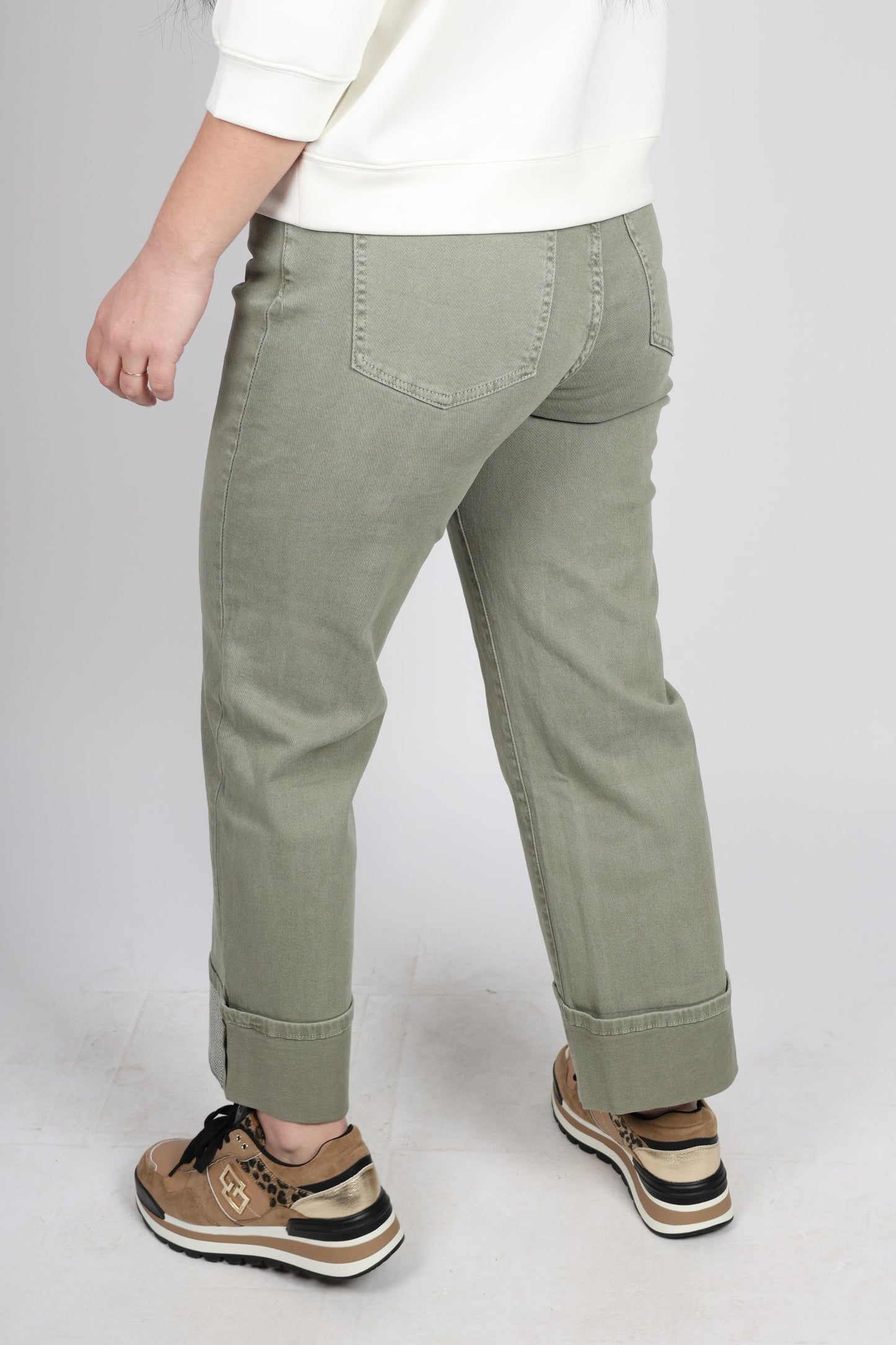Дамски Дънки, Зелен Roberto Fashion Store Jeans RBRF1903JNSGRNS Green S