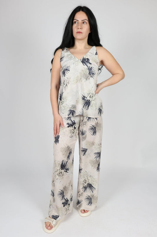 Дамски Комплект от 2 Части, Бежов