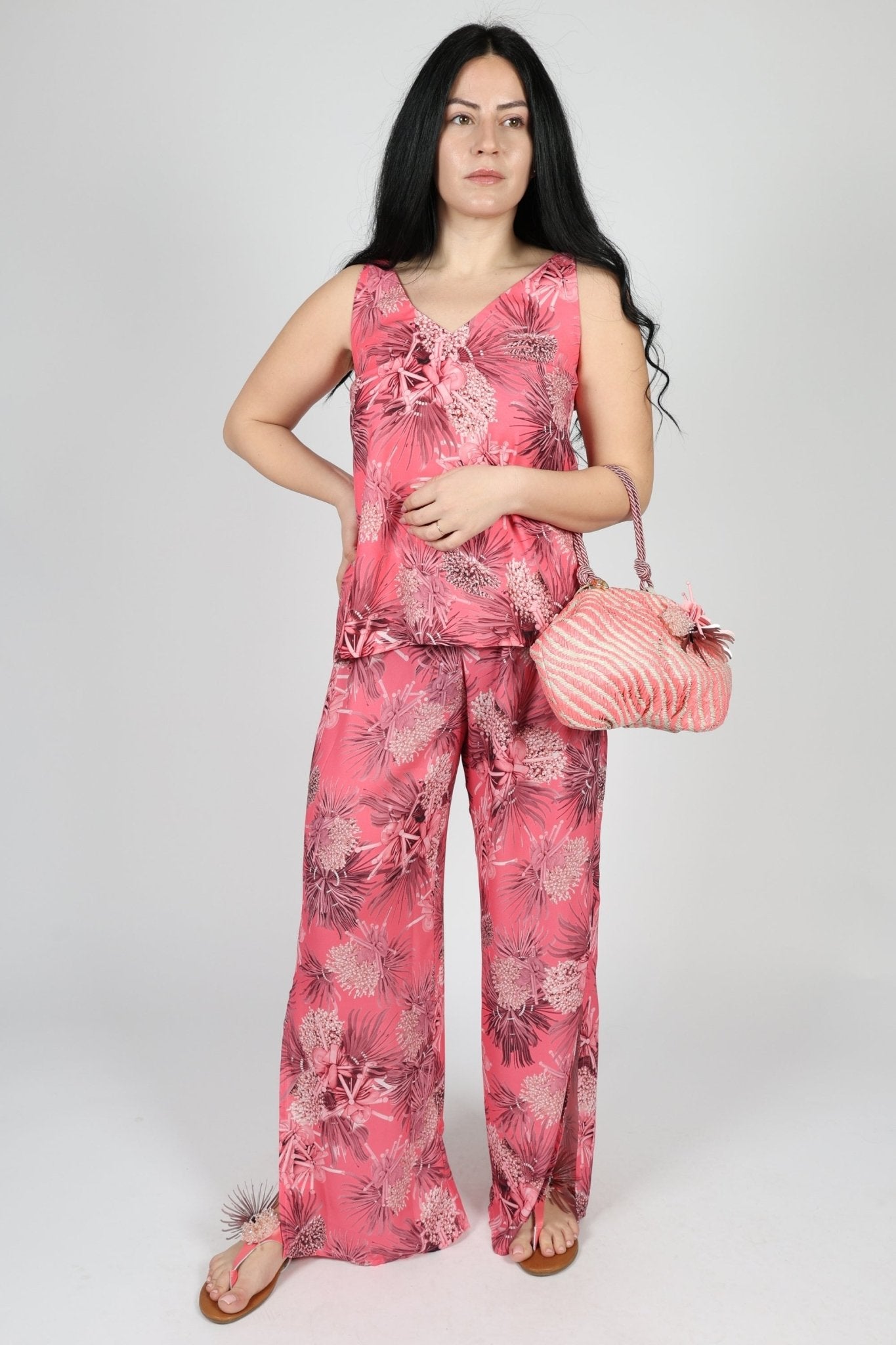 Дамски Комплект от 2 части, Розов