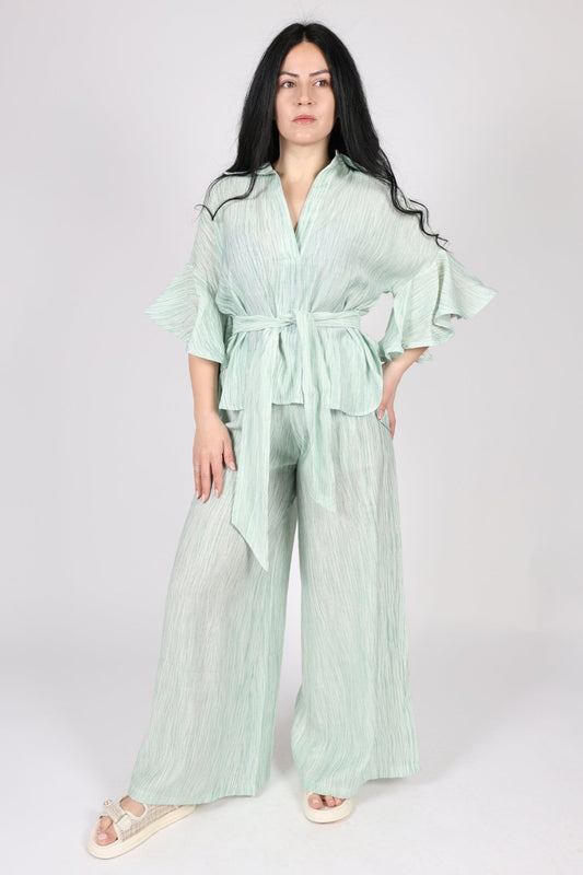 Дамски Комплект от 2 части, Зелен