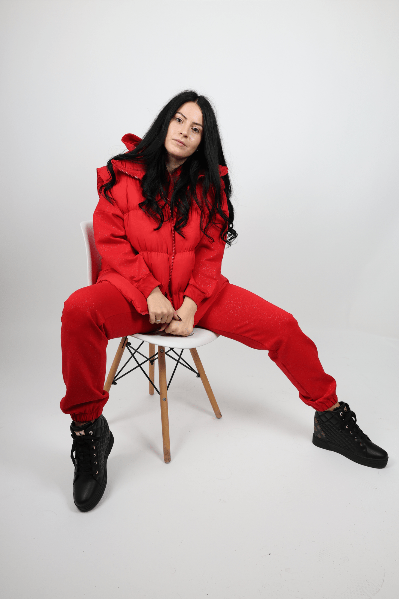 Дамски Комплект от 3 Части, Червен Roberto Fashion Store Set O0P1Q2S S INTL Red