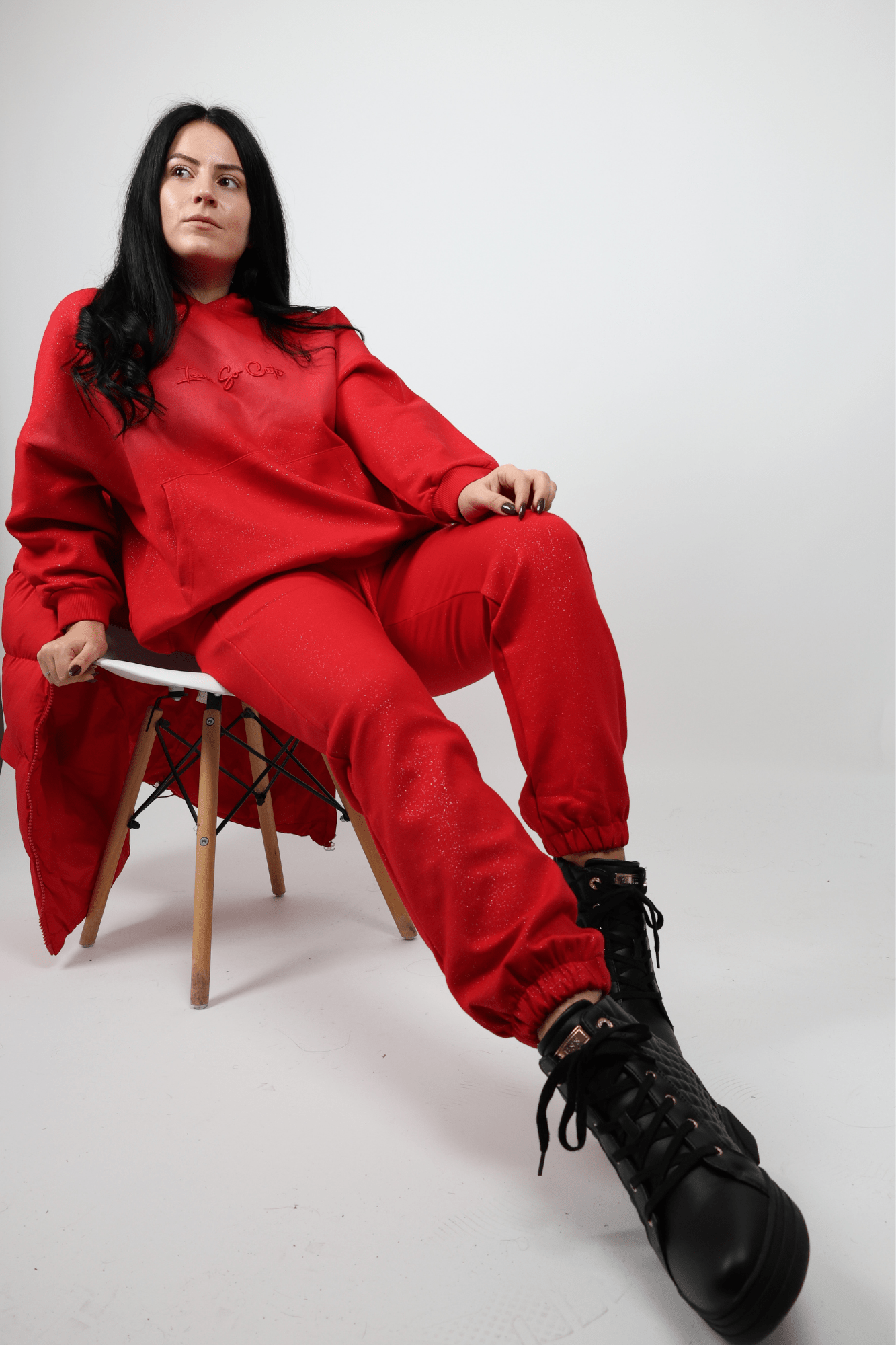 Дамски Комплект от 3 Части, Червен Roberto Fashion Store Set O0P1Q2S S INTL Red