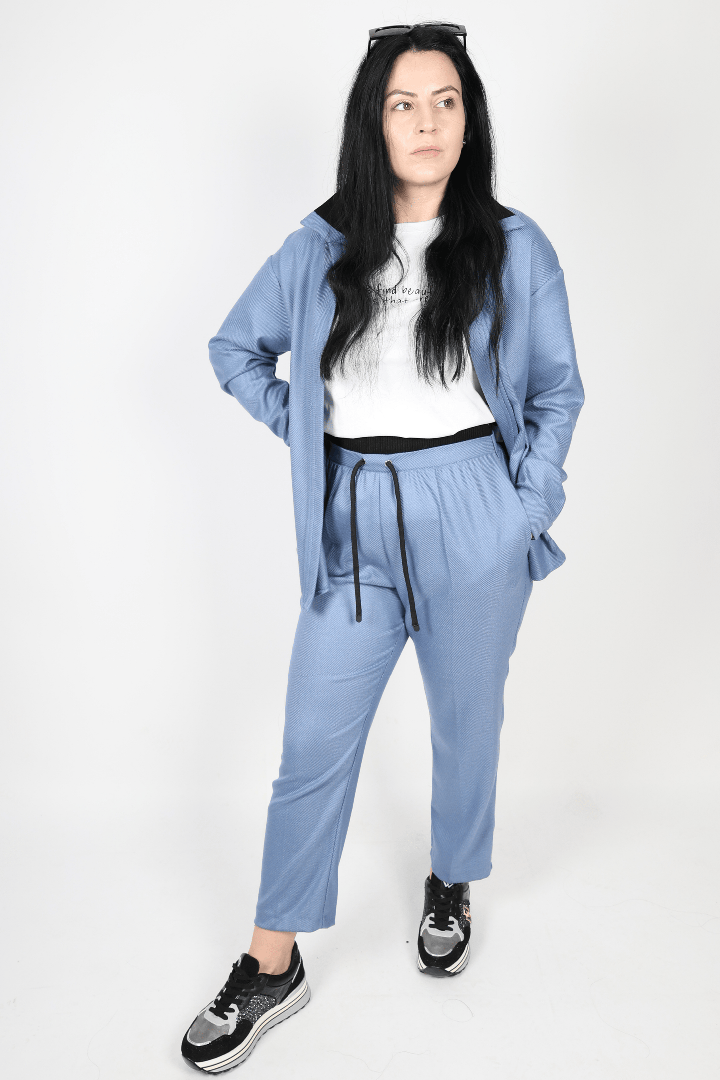 Дамски Комплект от 3 части, Син Roberto Fashion Store Set 40 EU