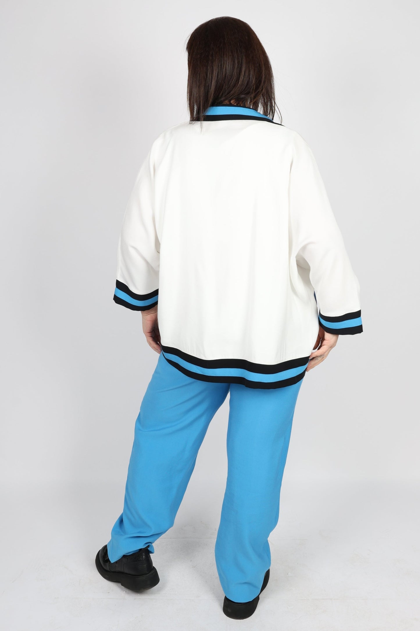 Дамски Комплект от 3 части, Син Roberto Fashion Store Set RBRF1803SETTRPLBLU44 Blue 44 EU