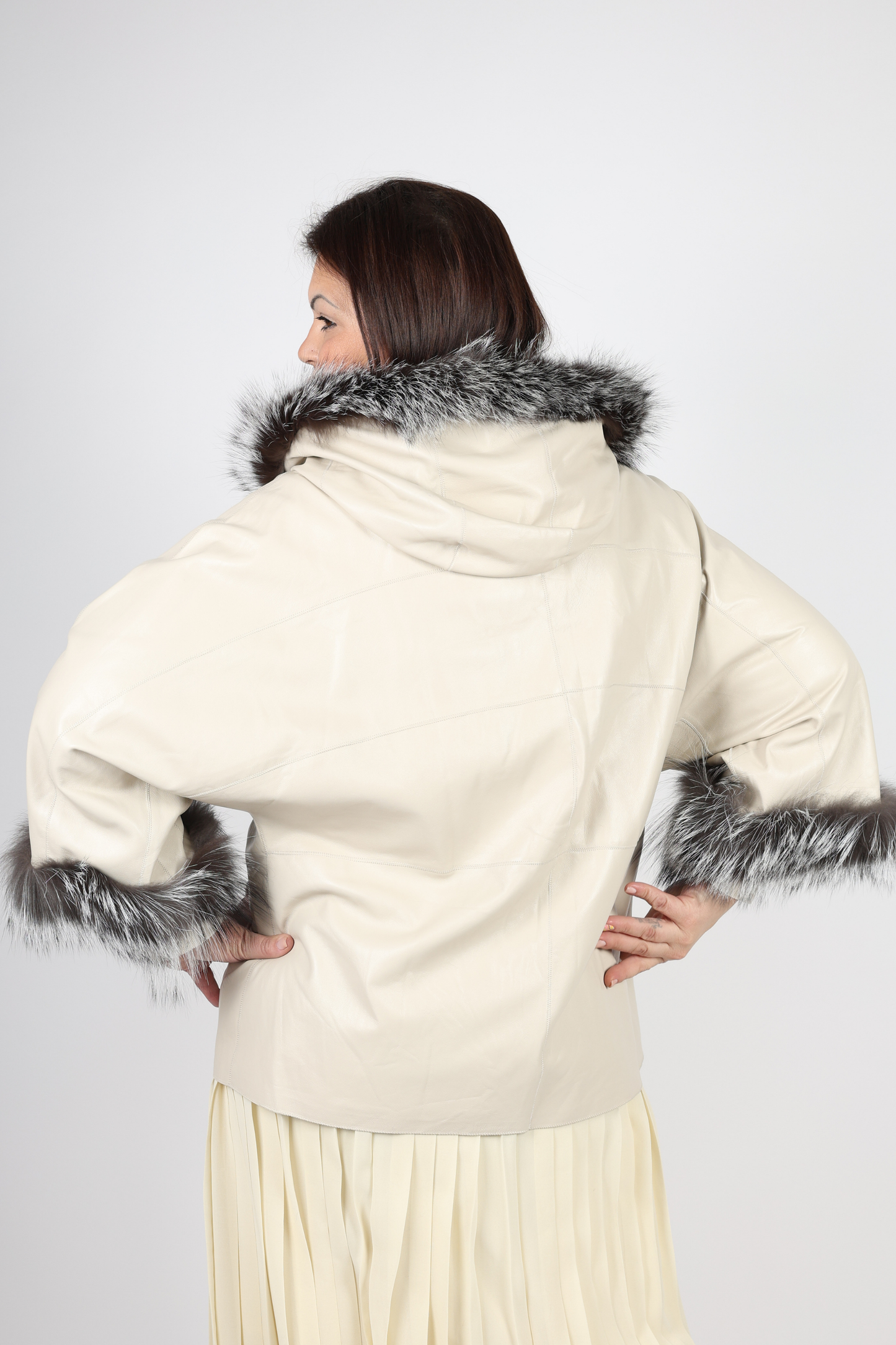 Дамско Двулицево Яке, Бежов Roberto Fashion Store Jacket RFRVSBLJCKWH12032XL XXL Beige
