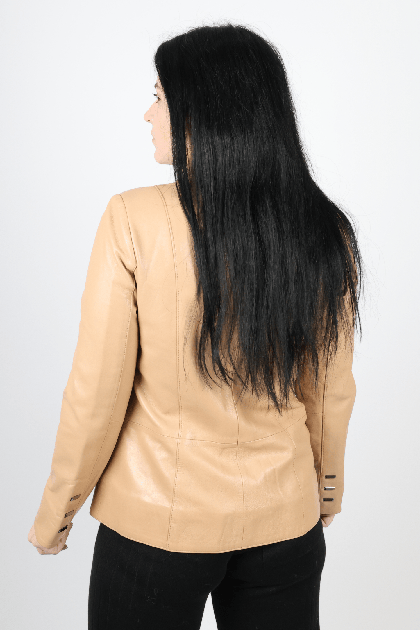 Дамско Яке, Бежов Roberto Fashion Store Jacket ROBE1180 L INTL Beige