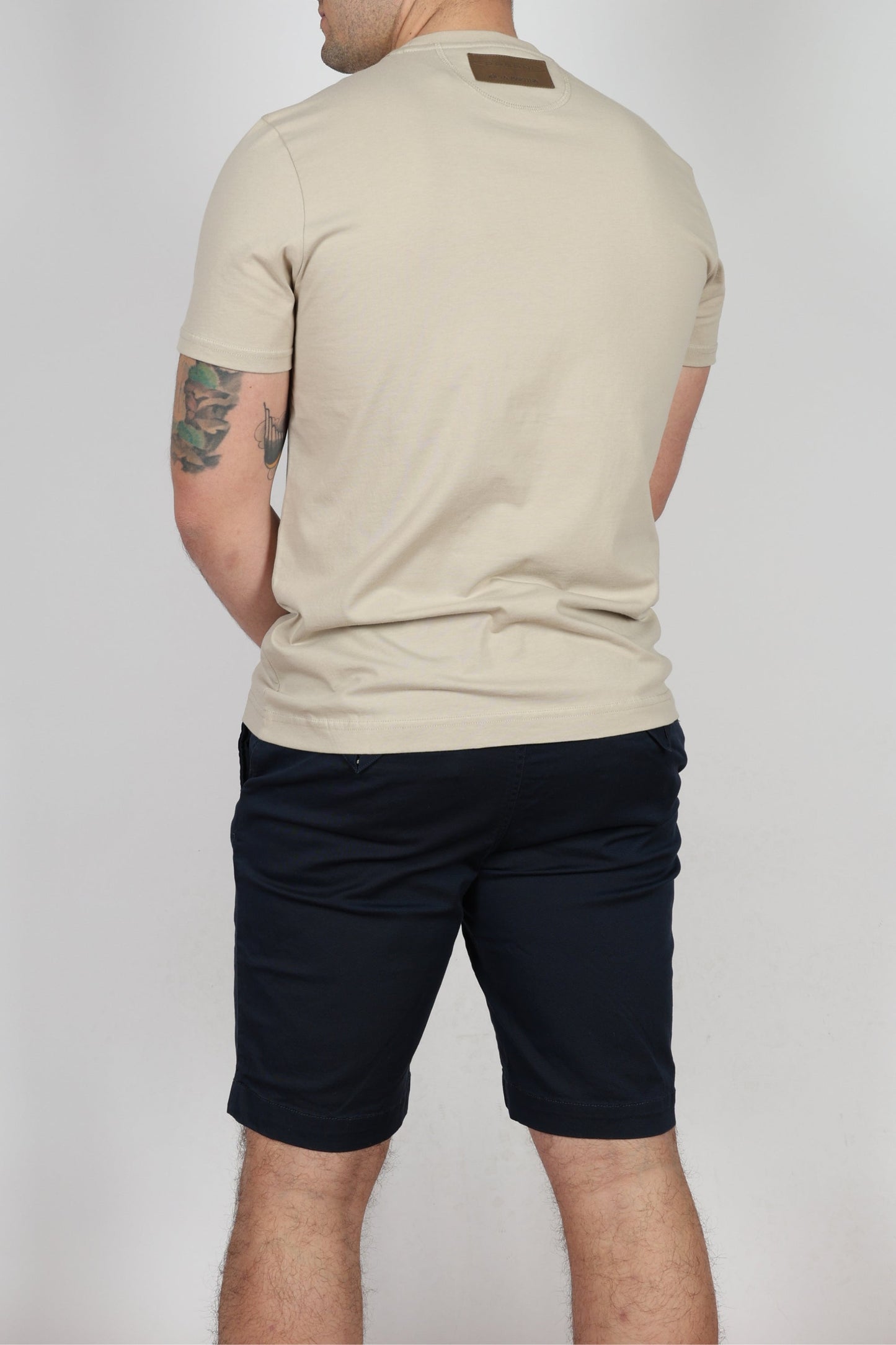 Мъжка Тениска, Бежов Roberto Fashion Store T-shirt YMRH31JS20604114 L Beige