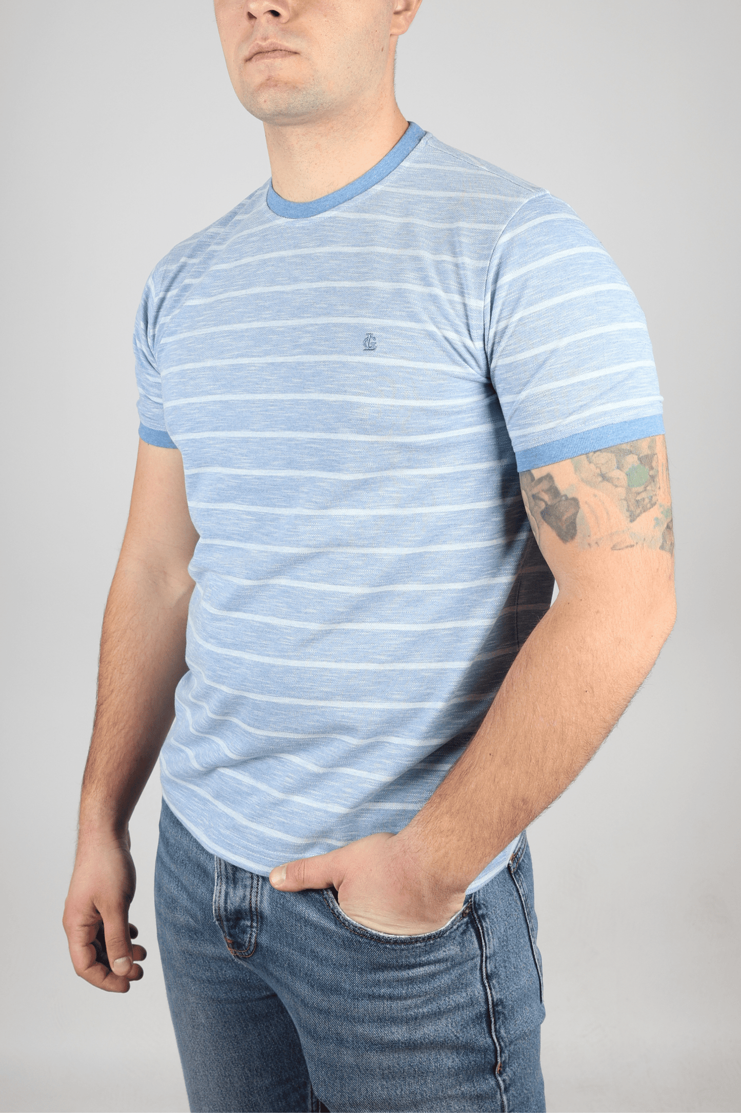 Мъжка Тениска, Син Roberto Fashion Store T-shirt LEGUTSHBLU1M M Blue