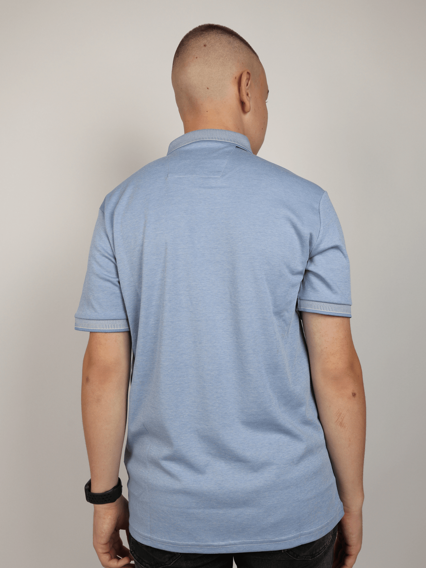 Мъжка Тениска, Син Roberto Fashion Store T-shirt BLROBM119 M INTL Blue