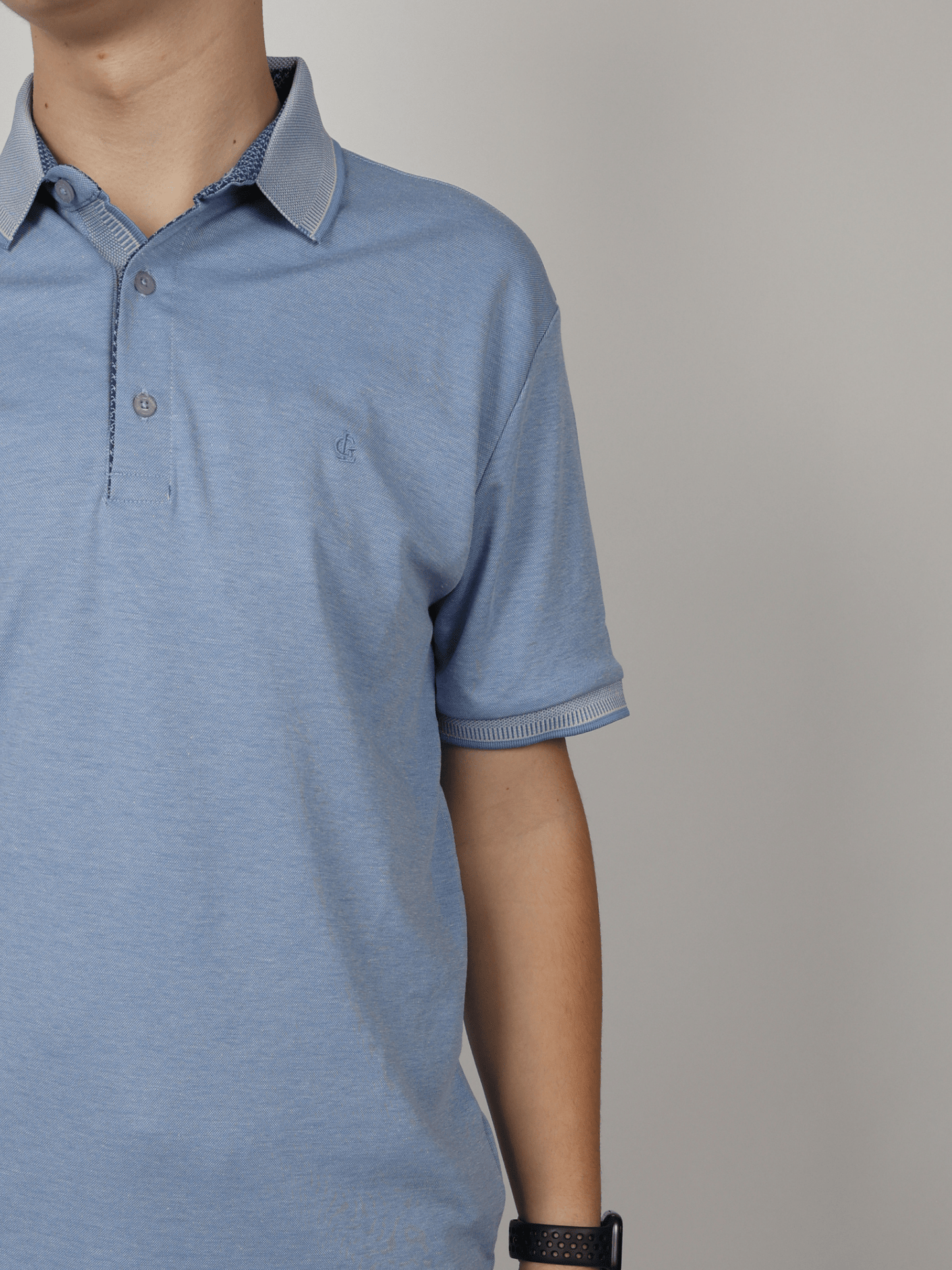 Мъжка Тениска, Син Roberto Fashion Store T-shirt BLROBM119 M INTL Blue