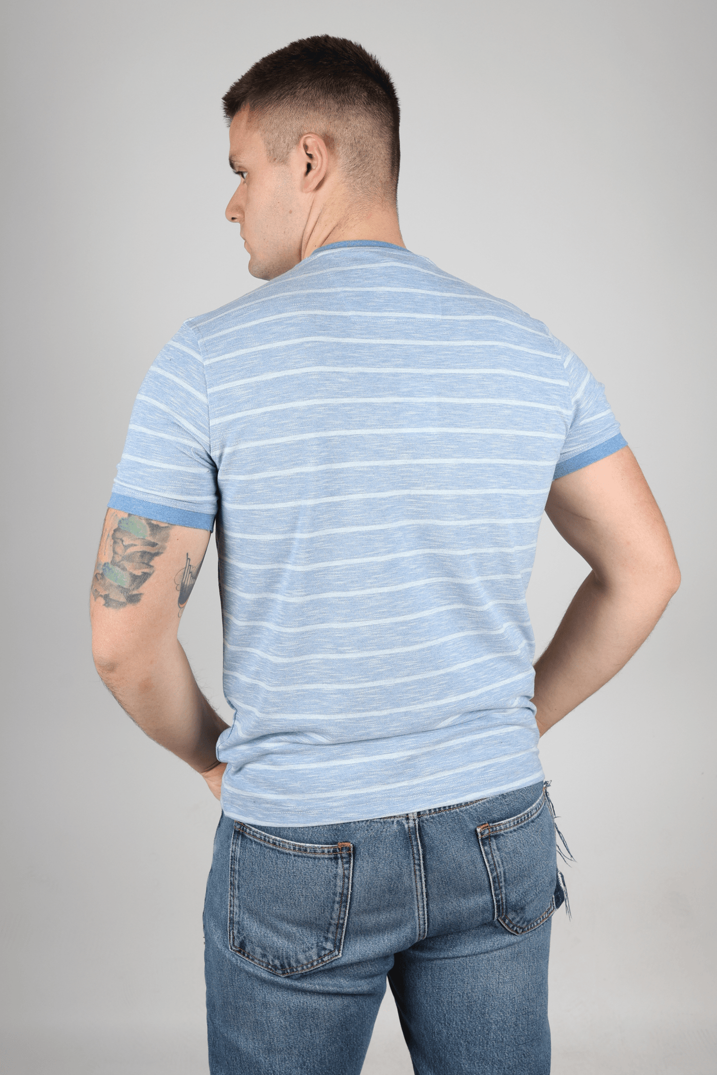 Мъжка Тениска, Син Roberto Fashion Store T-shirt LEGUTSHBLU1M M Blue