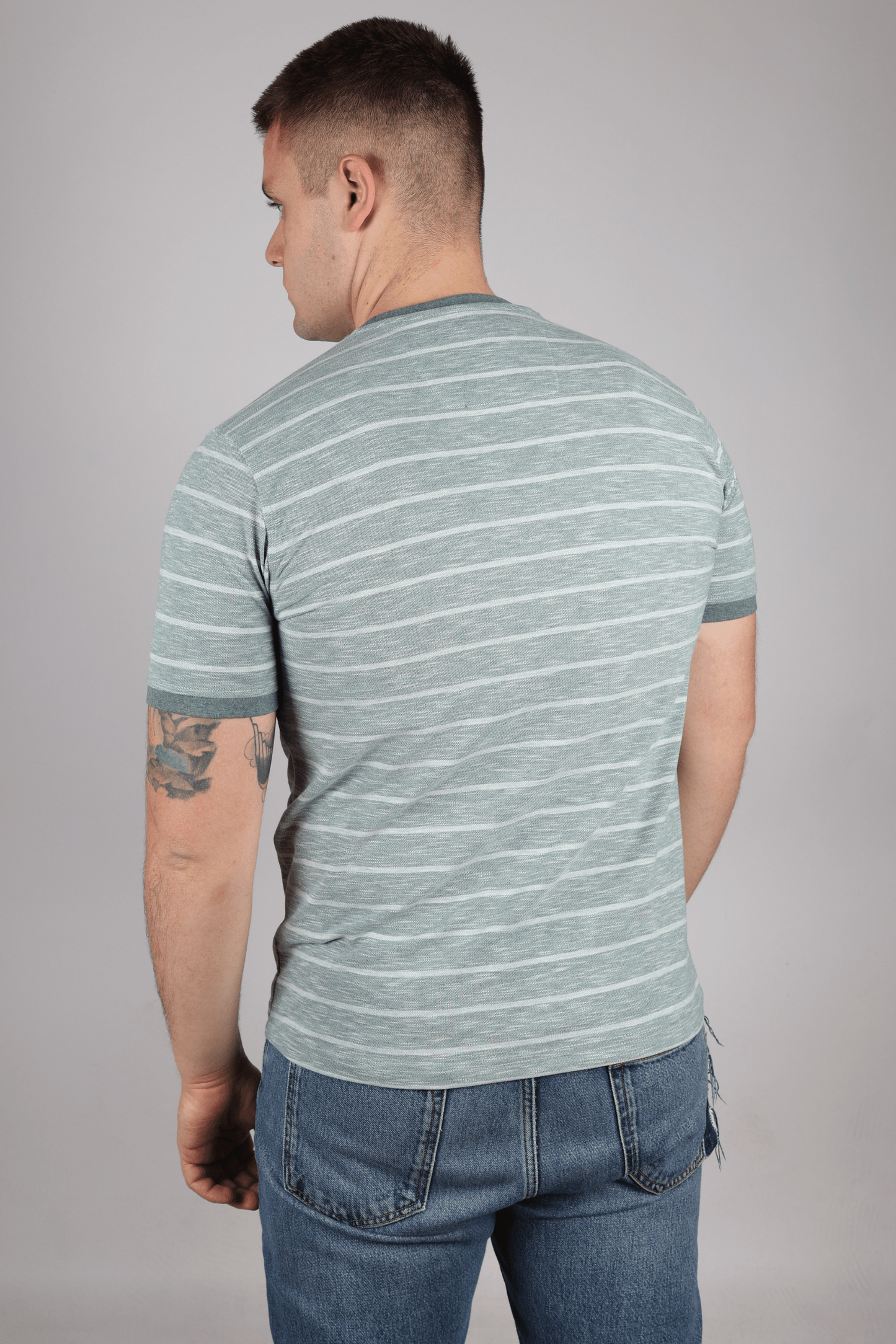 Мъжка Тениска, Зелен Roberto Fashion Store T-shirt LEGUTSHGRESTRIM M