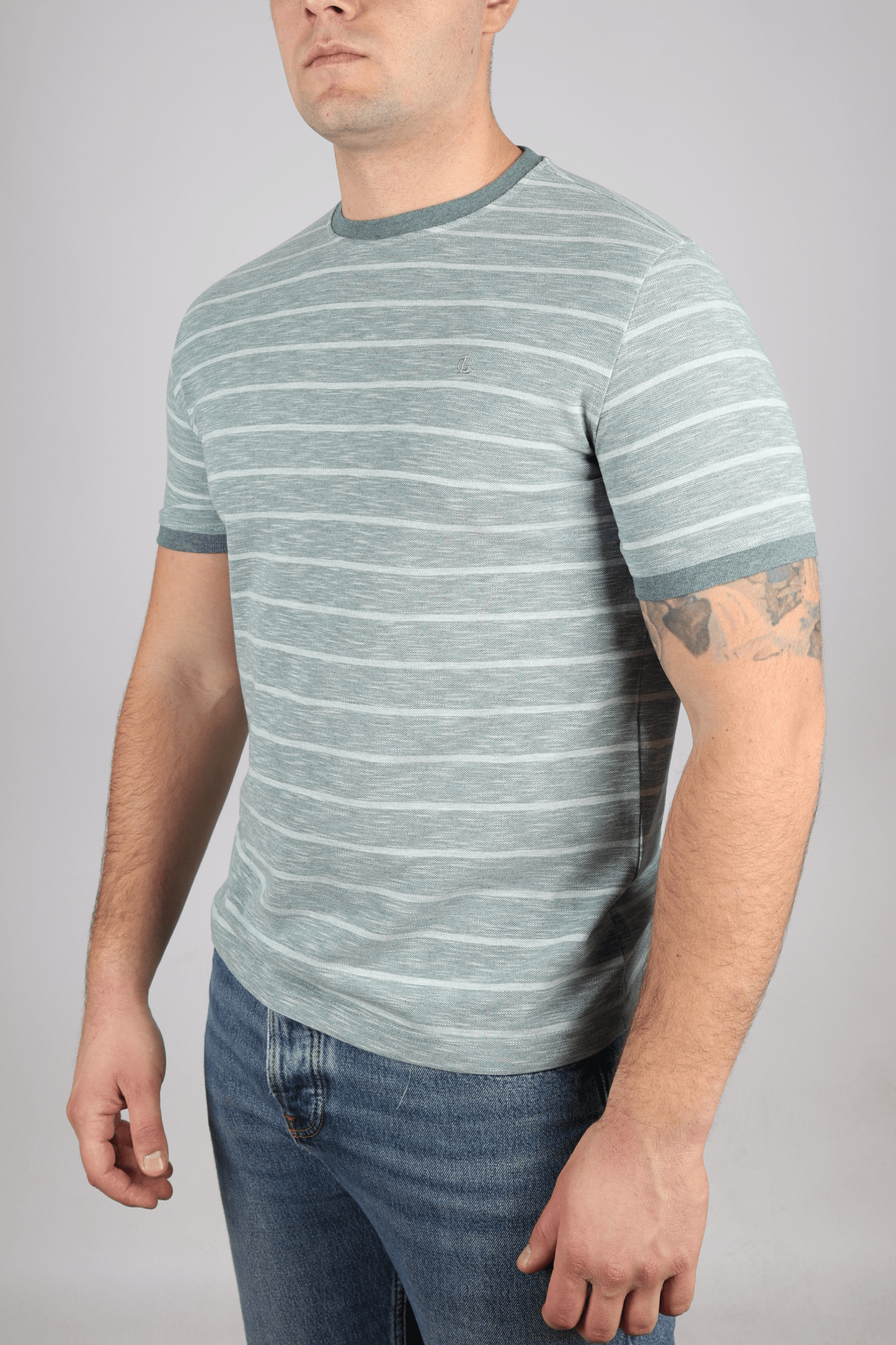 Мъжка Тениска, Зелен Roberto Fashion Store T-shirt LEGUTSHGRESTRIM M
