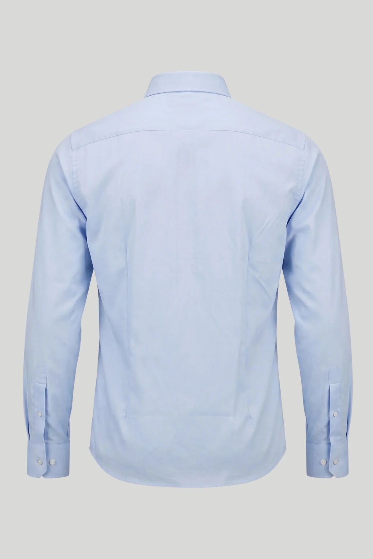 Мъжка еластична риза от бамбукова вискоза - Небесносин Boston Roberto Fashion Store T-shirt MAY83300403-39 39