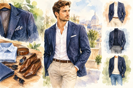 Как се комбинира мъжко сако без грешка - Roberto Fashion Store