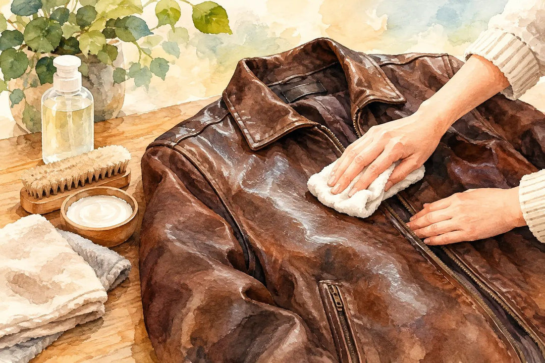 Как се почиства кожено яке без риск за материала - Roberto Fashion Store