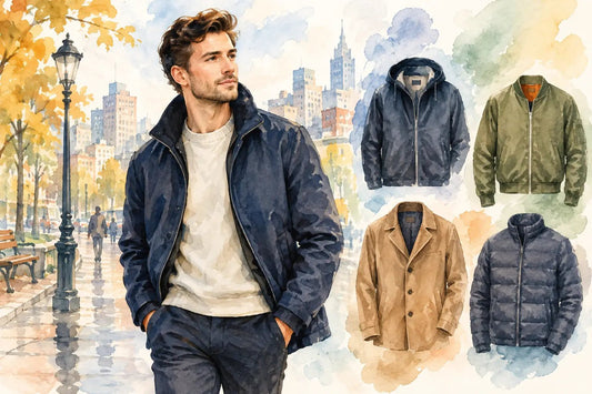 Най-удобните мъжки якета за града през сезона - Roberto Fashion Store