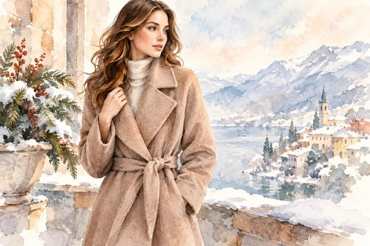 Ревю на дамско кашмирено палто за зимата - Roberto Fashion Store