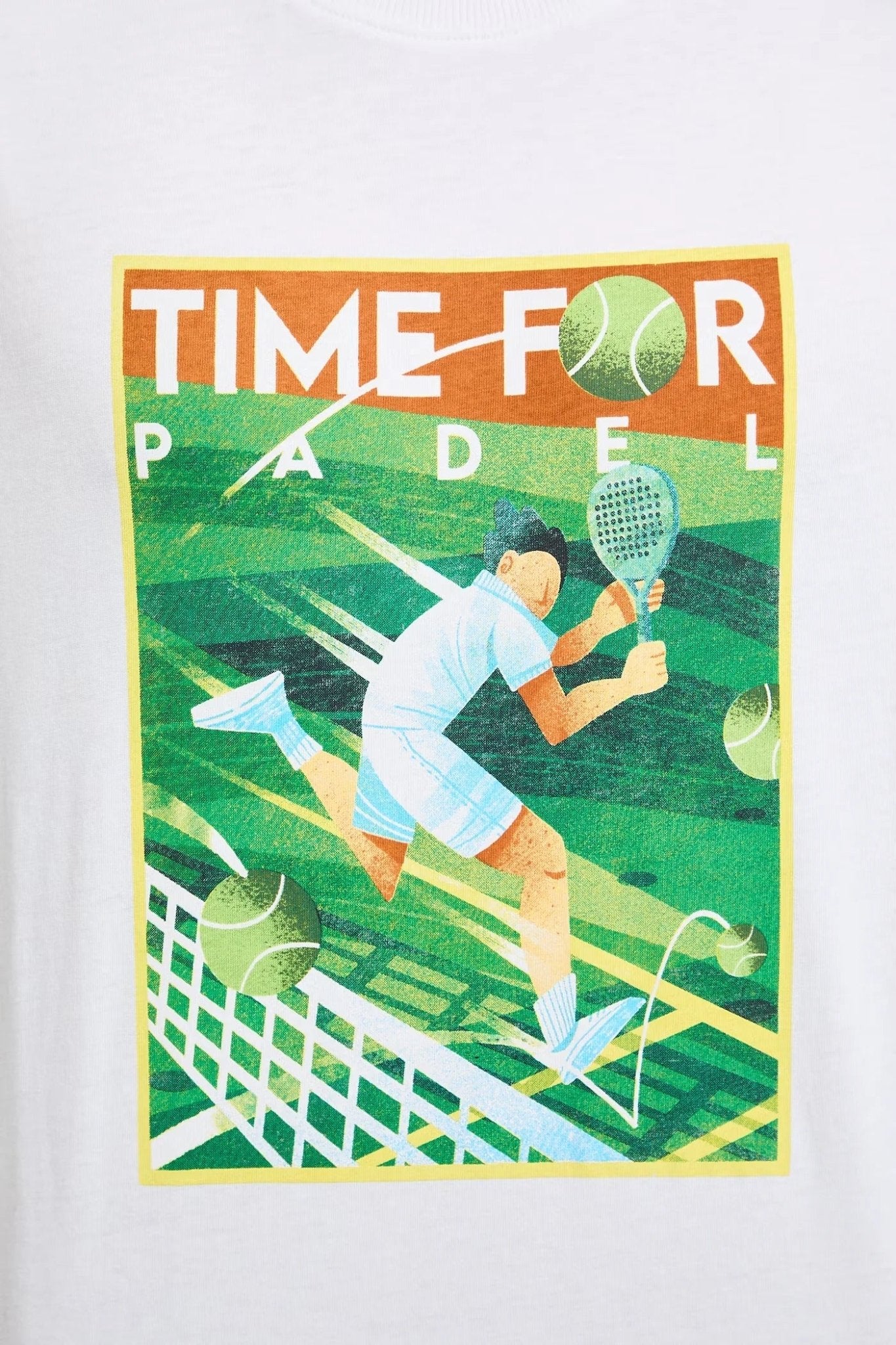 Бяла мъжка тениска от 100% памук с преден принт Medicine Roberto Fashion Store T-shirt RW26-TSM116-00X-S S