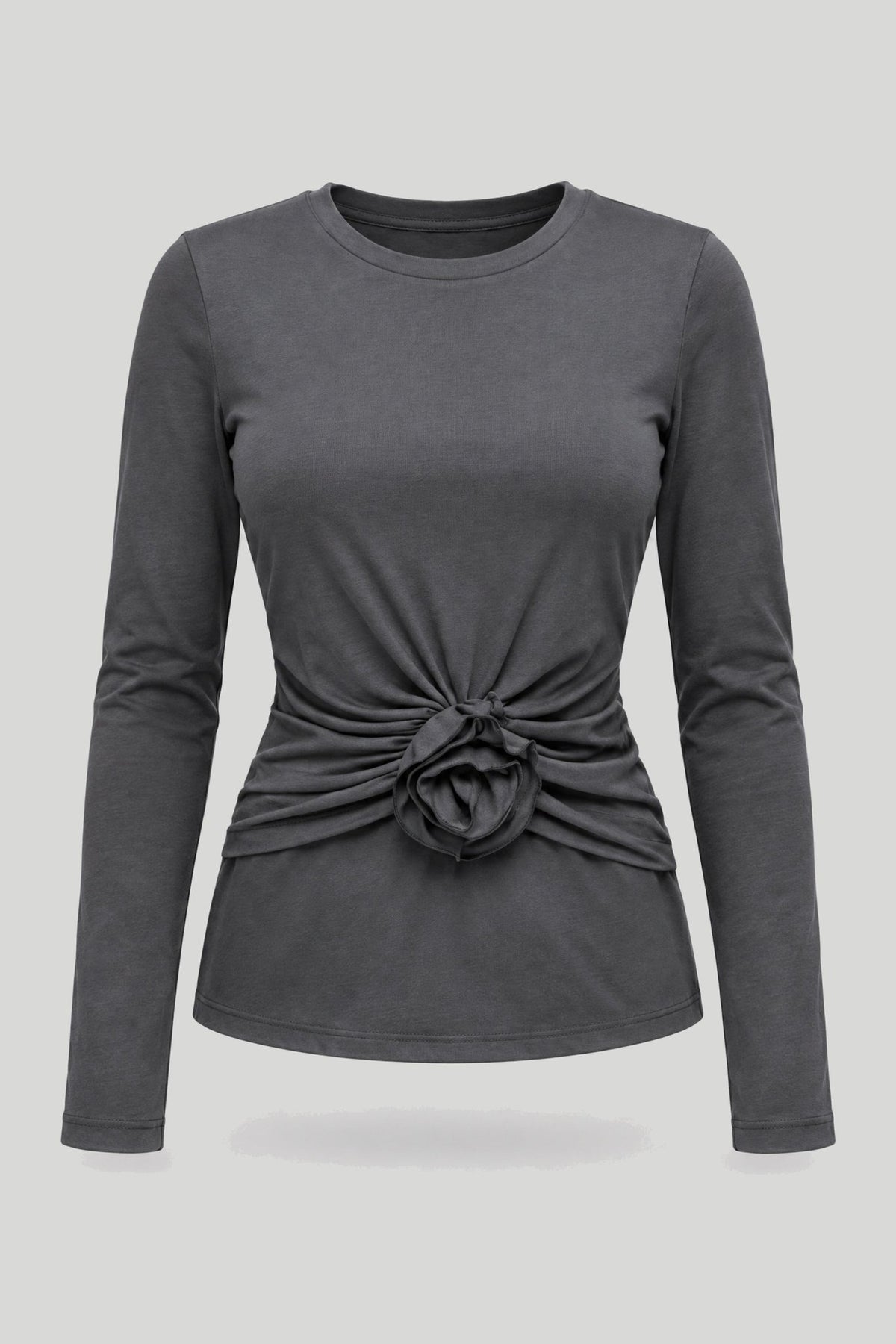 Дамска блуза ROSIE – графит, елегантен модел LaBalancia Roberto Fashion Store Set 5907378526413 XS