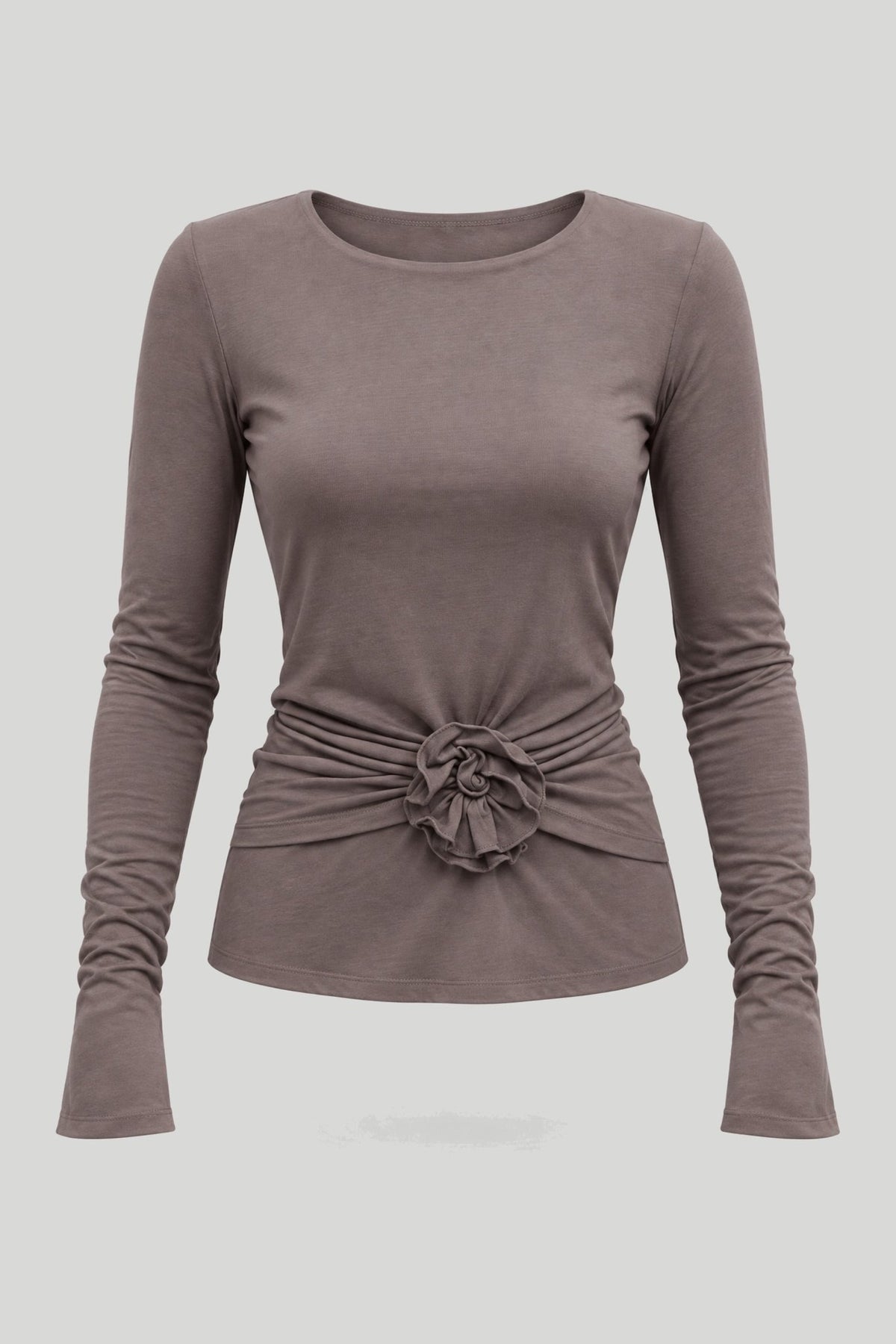 Дамска блуза ROSIE в цвят Fango (модел ROSIE) LaBalancia Roberto Fashion Store Set 5907378525416 XS