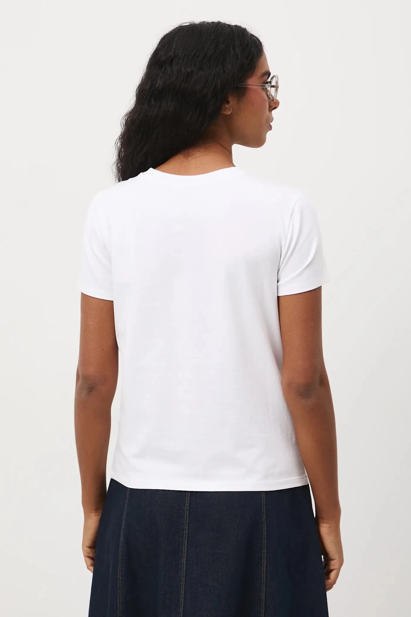 Дамска бяла тениска с арт принт "Nature" Medicine Roberto Fashion Store T-shirt RS26TSD261-00X-L L