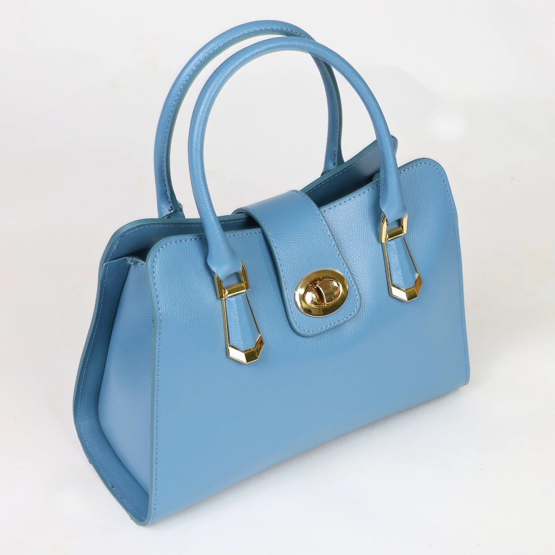 Дамска Чанта от Естествена Кожа, Син Roberto Fashion Roberto Fashion Store Bag LEA1012BORLIGBLUTU TU