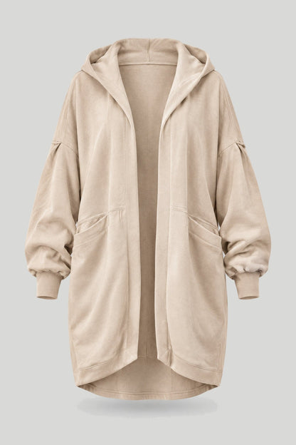 Дамска елегантна наметка в бежов цвят LaBalancia Roberto Fashion Store Set 5907378524488 S/M