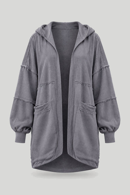 Дамска графитова жилетка от вискоза за ежедневни стилни аутфити LaBalancia Roberto Fashion Store Sweater 5907378501755 S/M