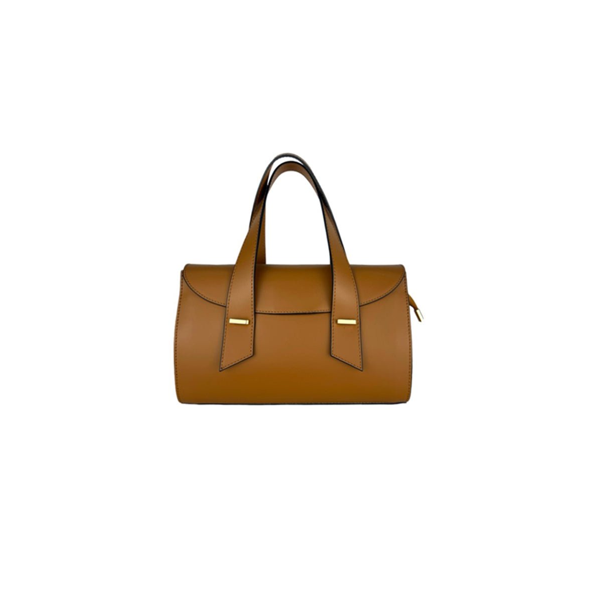 Дамска кожена чанта тип боулинг в кафяво - естествена кожа Ruga Roberto&Co Roberto Fashion Store Bag AVI0609BAGBRWBWL One Size INTL