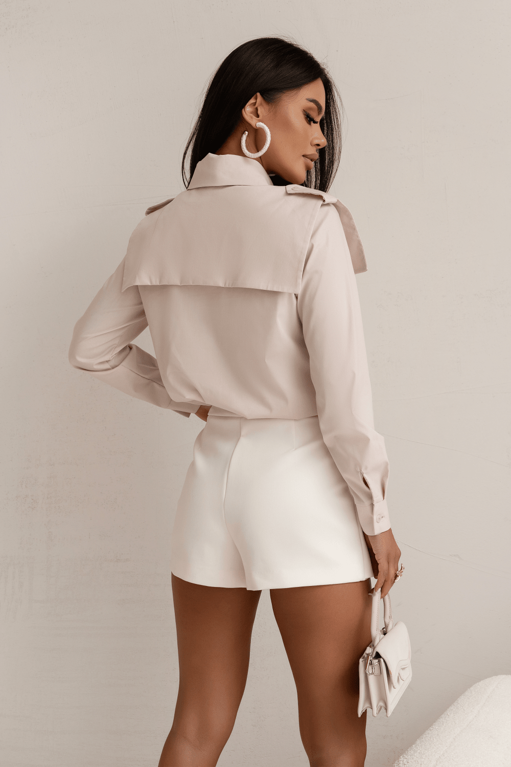 Дамска риза MILO в бежово LaBalancia Roberto Fashion Store Set 5907378523115 M
