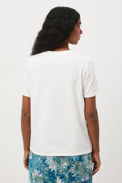 Дамска тениска "Cream" с абстрактен арт принт Medicine Roberto Fashion Store T-shirt RS26TSD264-01X-L L