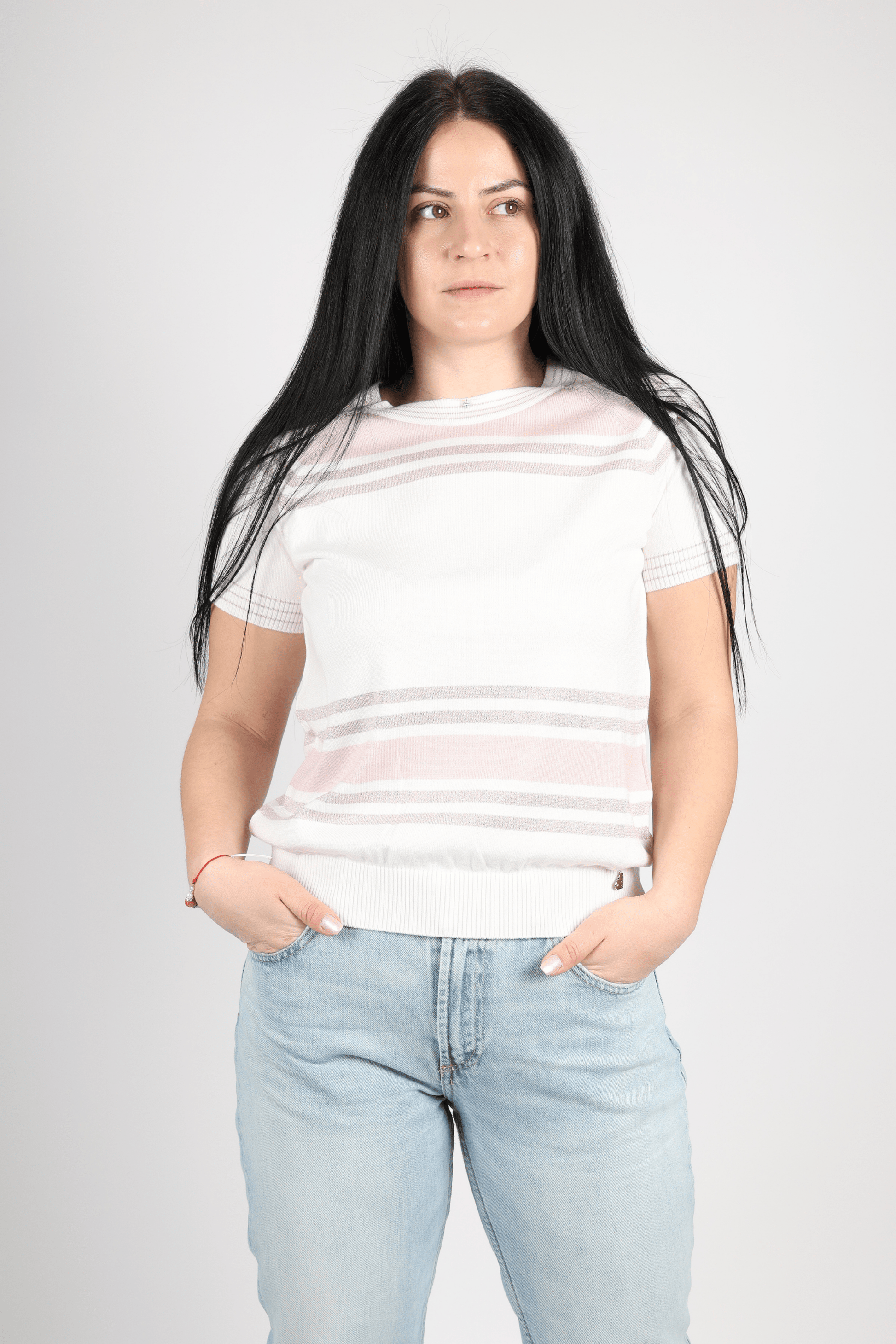 Дамска Тениска, Розов Roberto Fashion Store T-shirt FETHPI01S S - M