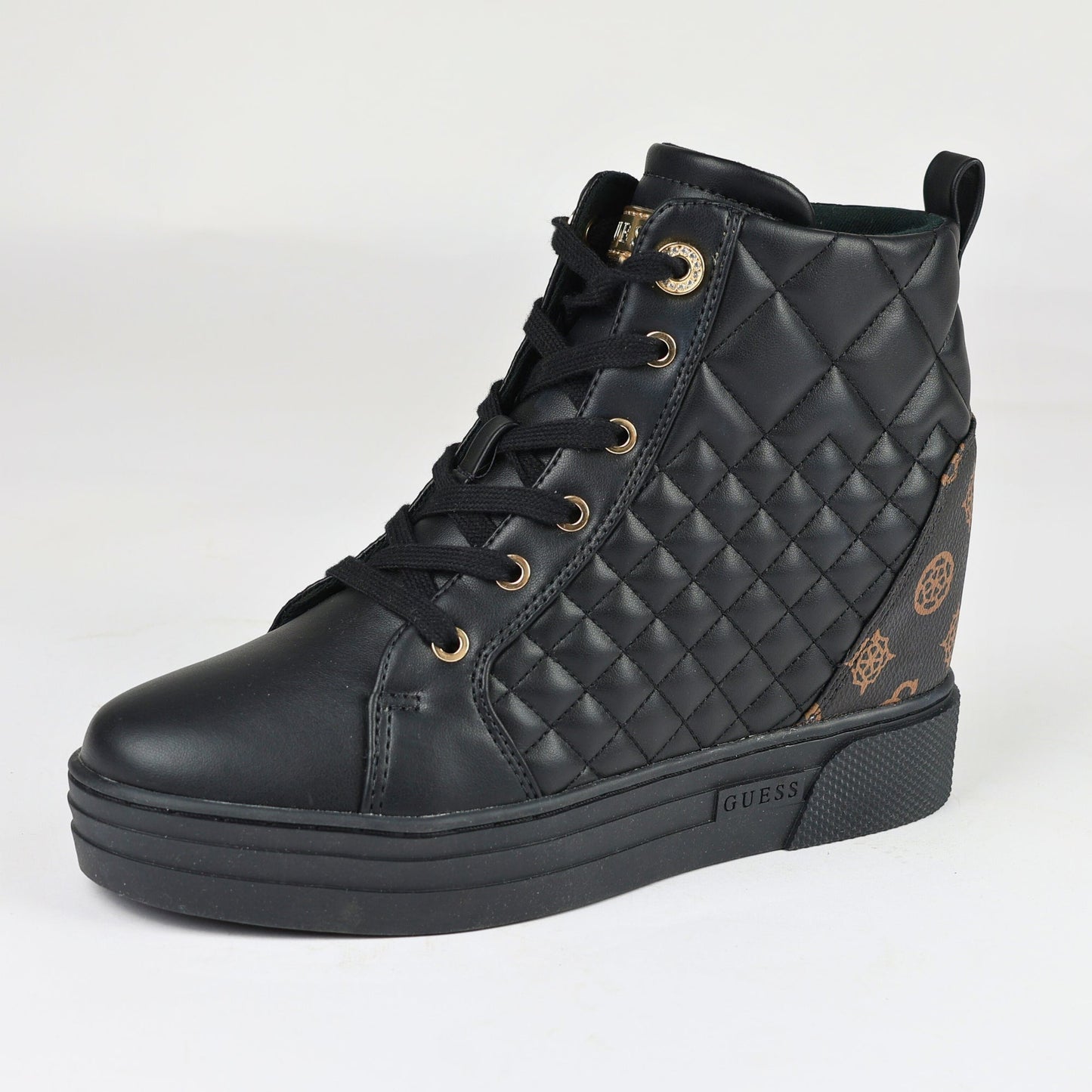 Дамски Боти, Черен Guess Roberto Fashion Store Sneakers FL7FAEFAL12BROCR36 36 Черен