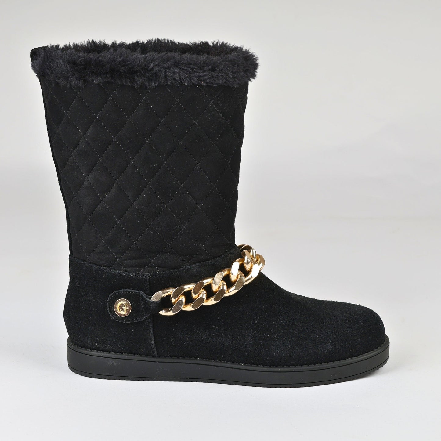 Дамски Боти, Черен Guess Roberto Fashion Store Sneakers FLLIA4SUE1138 38 Черен