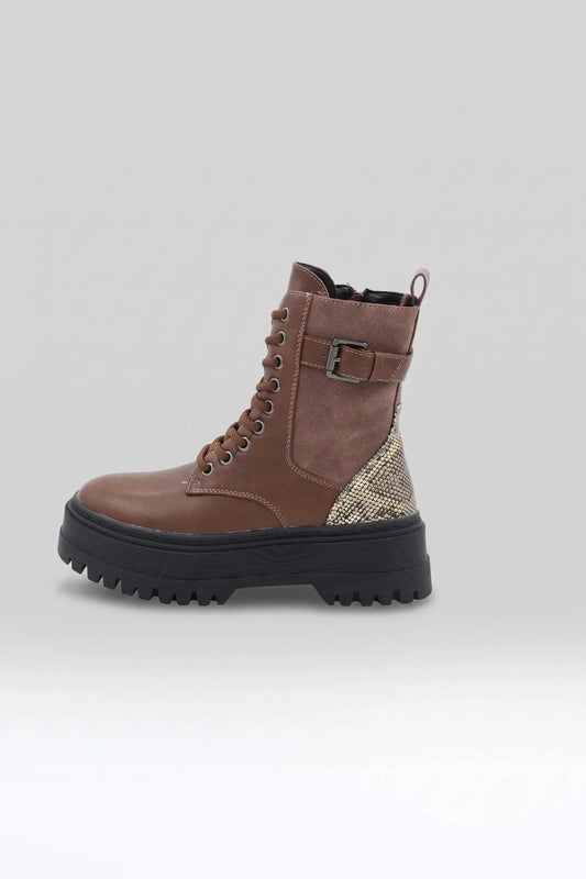 Дамски Боти, Кафяв Twinset Roberto Fashion Store Sneakers 222TJT0101033836 36