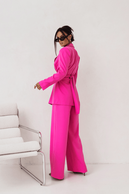 Дамски елегантен комплект EMMA в розово - стил и комфорт за всяка ситуация LaBalancia Roberto Fashion Store Shirt 5907378508624 S/M