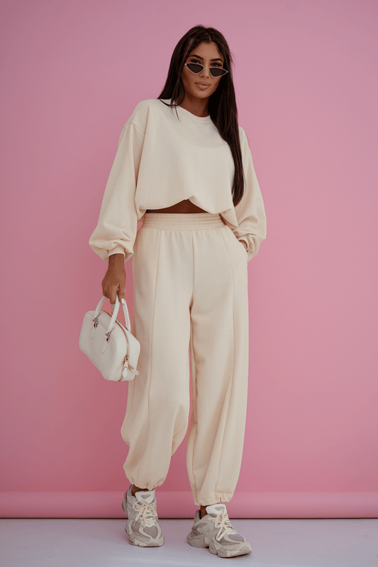 Дамски комплект BRONX - Обувки и аксесоари, Кокос (Beige) LaBalancia Roberto Fashion Store Set 5907378520480 UNI