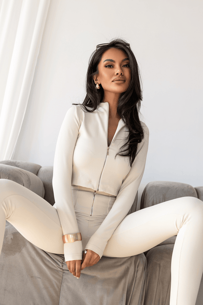 Дамски комплект DUVE - Домашен/Спортен, Марка DUVE, Беж LaBalancia Roberto Fashion Store T-shirt 5907378520909 XS/S