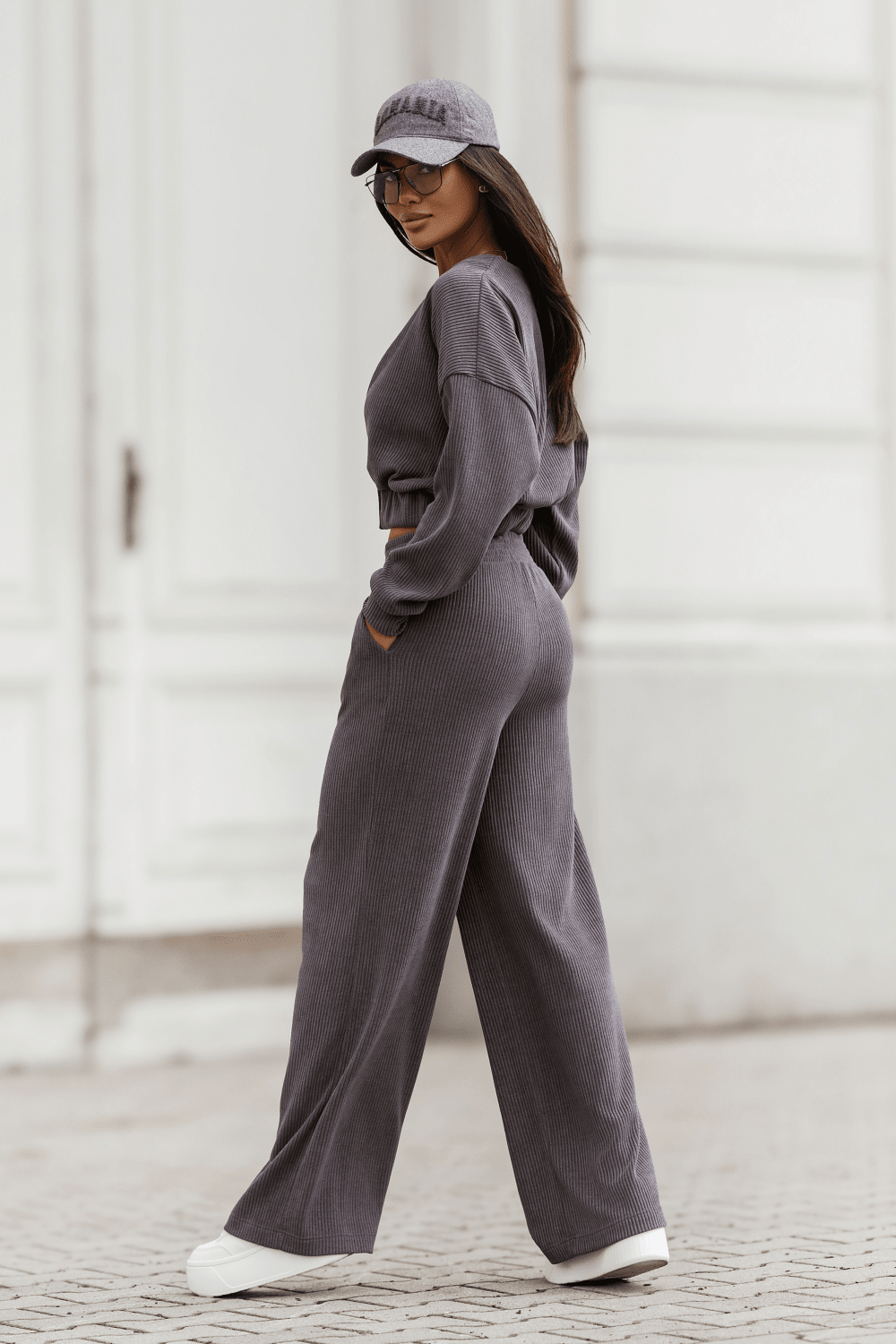 Дамски комплект MEGGI - графитен LaBalancia Roberto Fashion Store Set 5907378523474 XS/S
