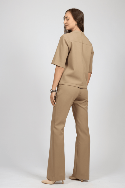 Дамски Комплект от 2 части, Бежов