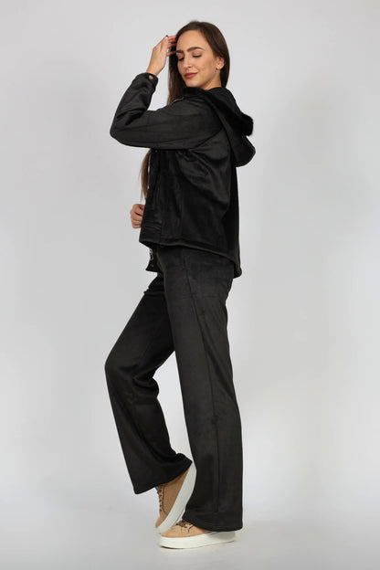 Дамски Комплект от 2 Части, Черен So Cute Roberto Fashion Store One piece SOC0612SETBLK2PCS S