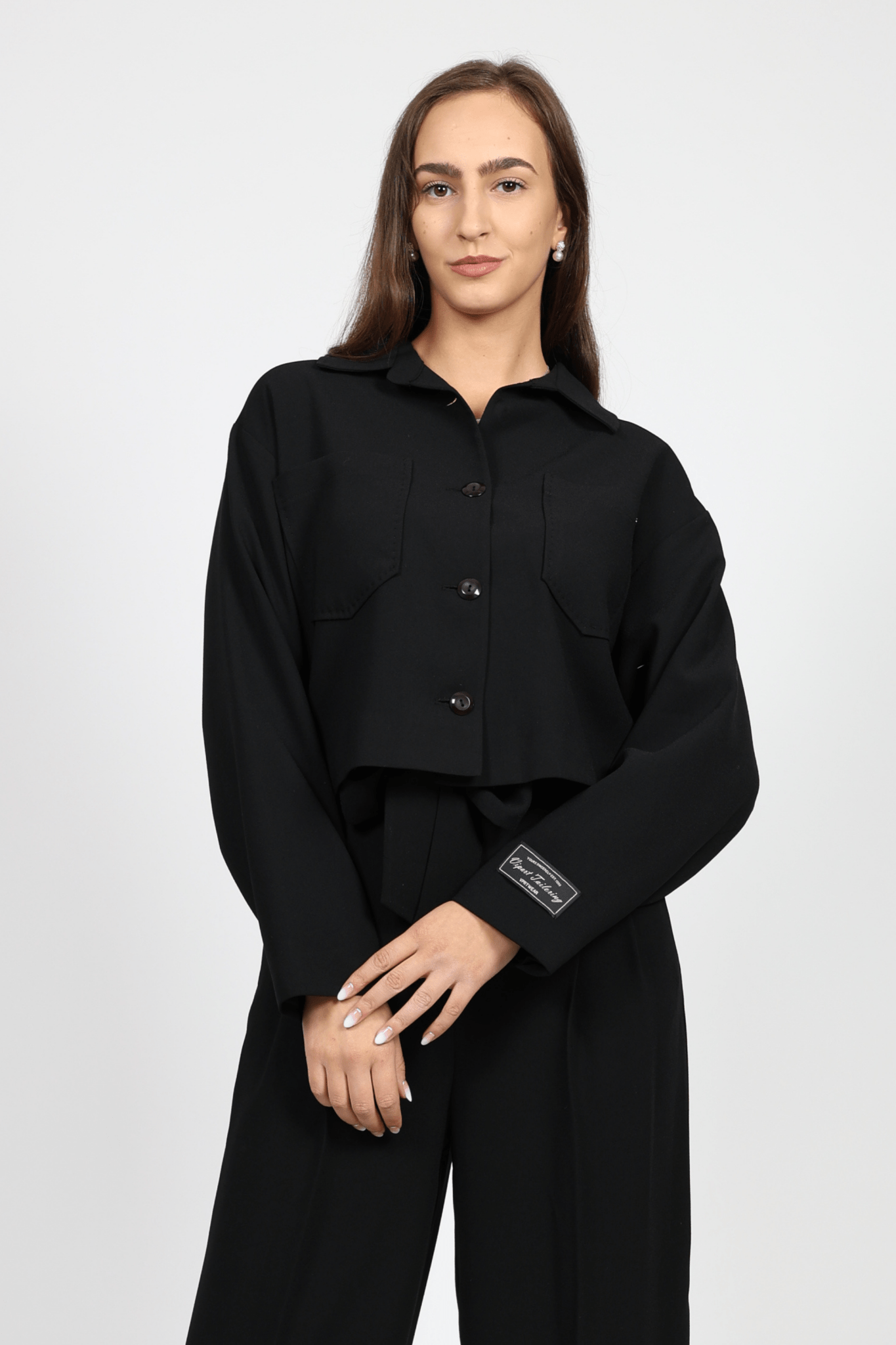 Дамски Комплект от 2 части, Черен