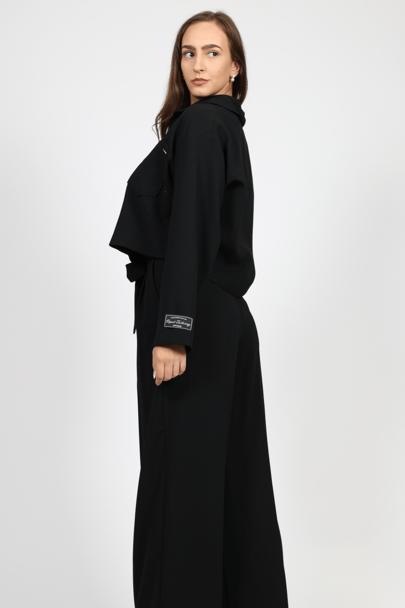 Дамски Комплект от 2 части, Черен