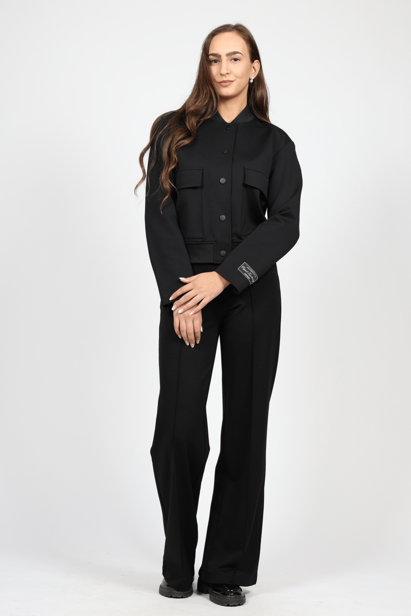 Дамски Комплект от 2 части, Черен