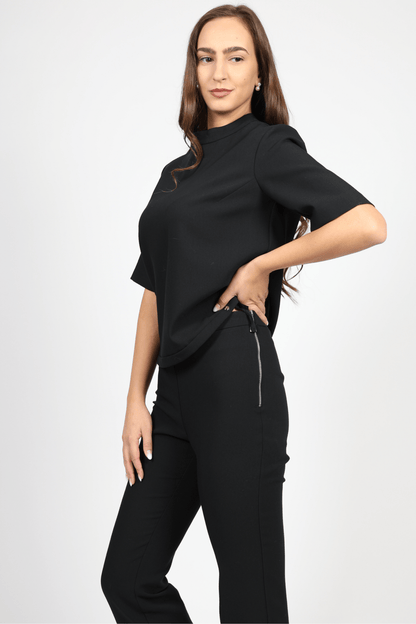 Дамски Комплект от 2 части, Черен